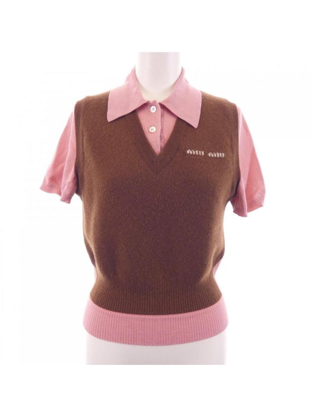 Miu Miu Polo Sweater Knit